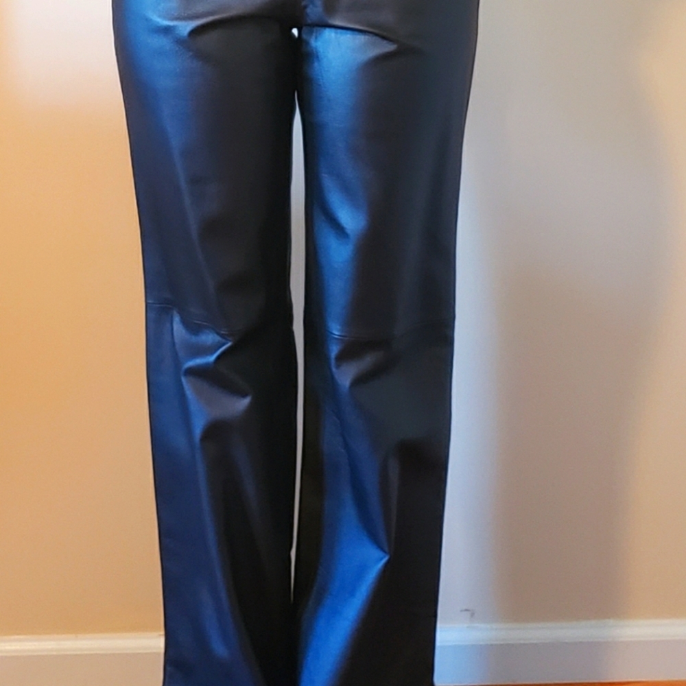 Genuine Leather Pants 34" inseam